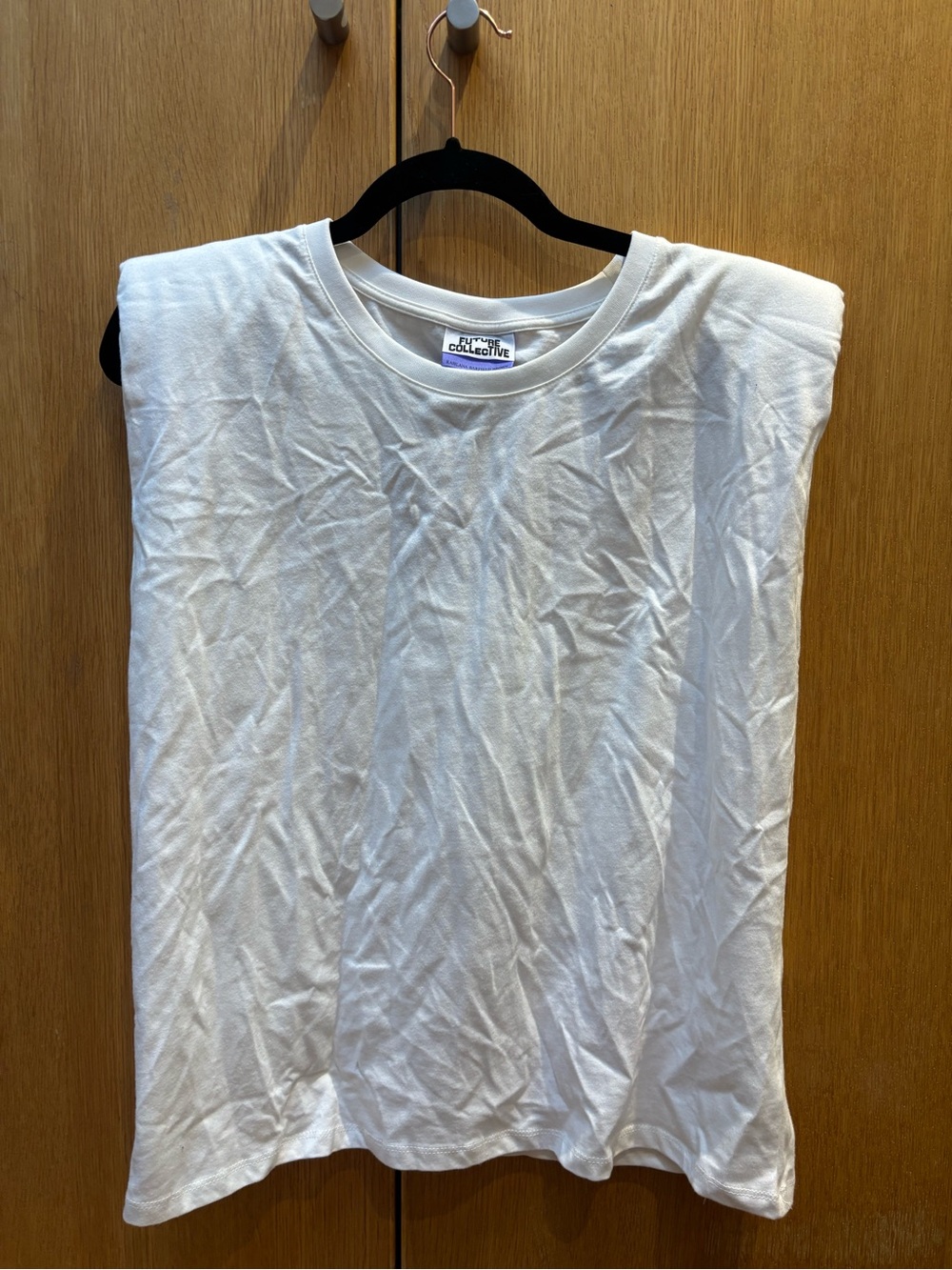 NWT target future collective White Sleeveless Muscle Tee